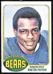 Walter Payton Rookie Card 1