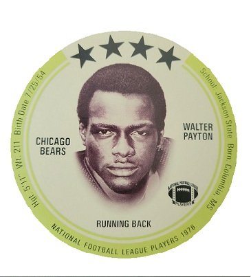 Walter Payton Rookie Card 1