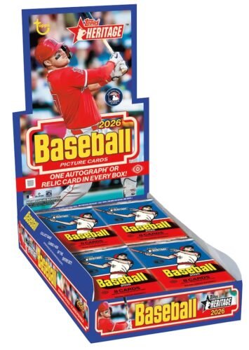2026 Topps Heritage Baseball 1