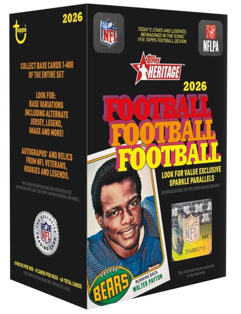 2026 Topps Heritage Football-Box