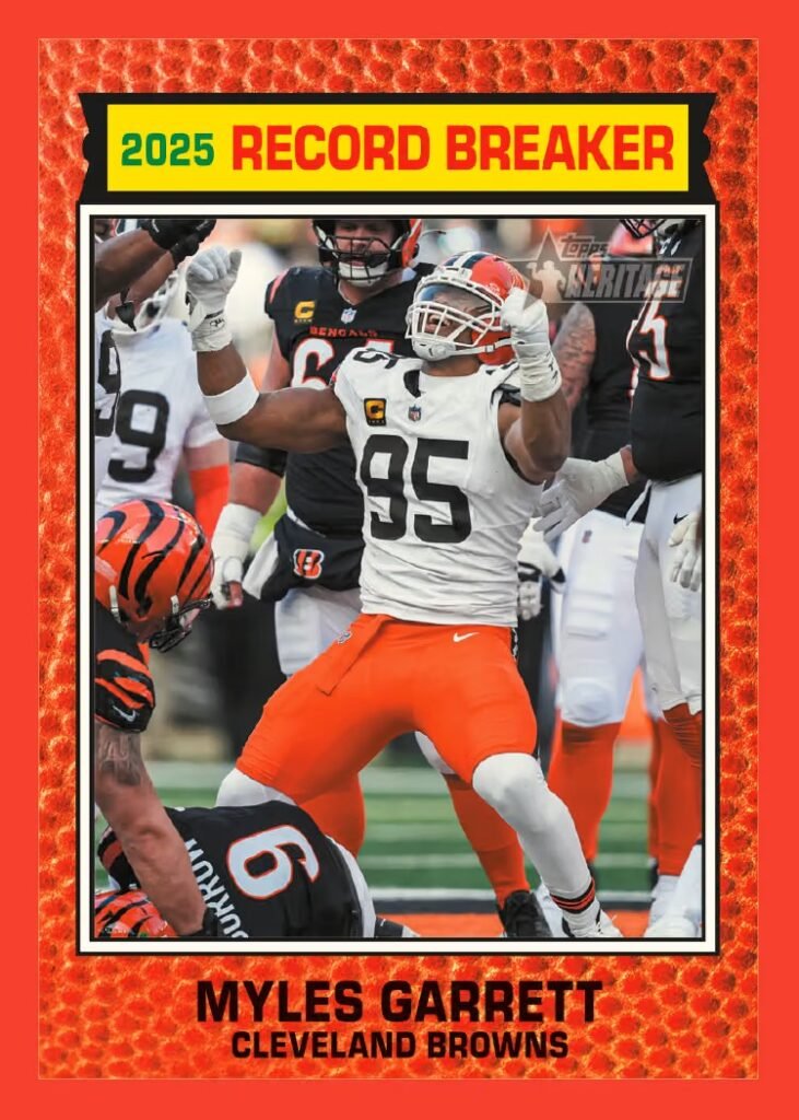 2026 Topps Heritage Football-Myles Garrett